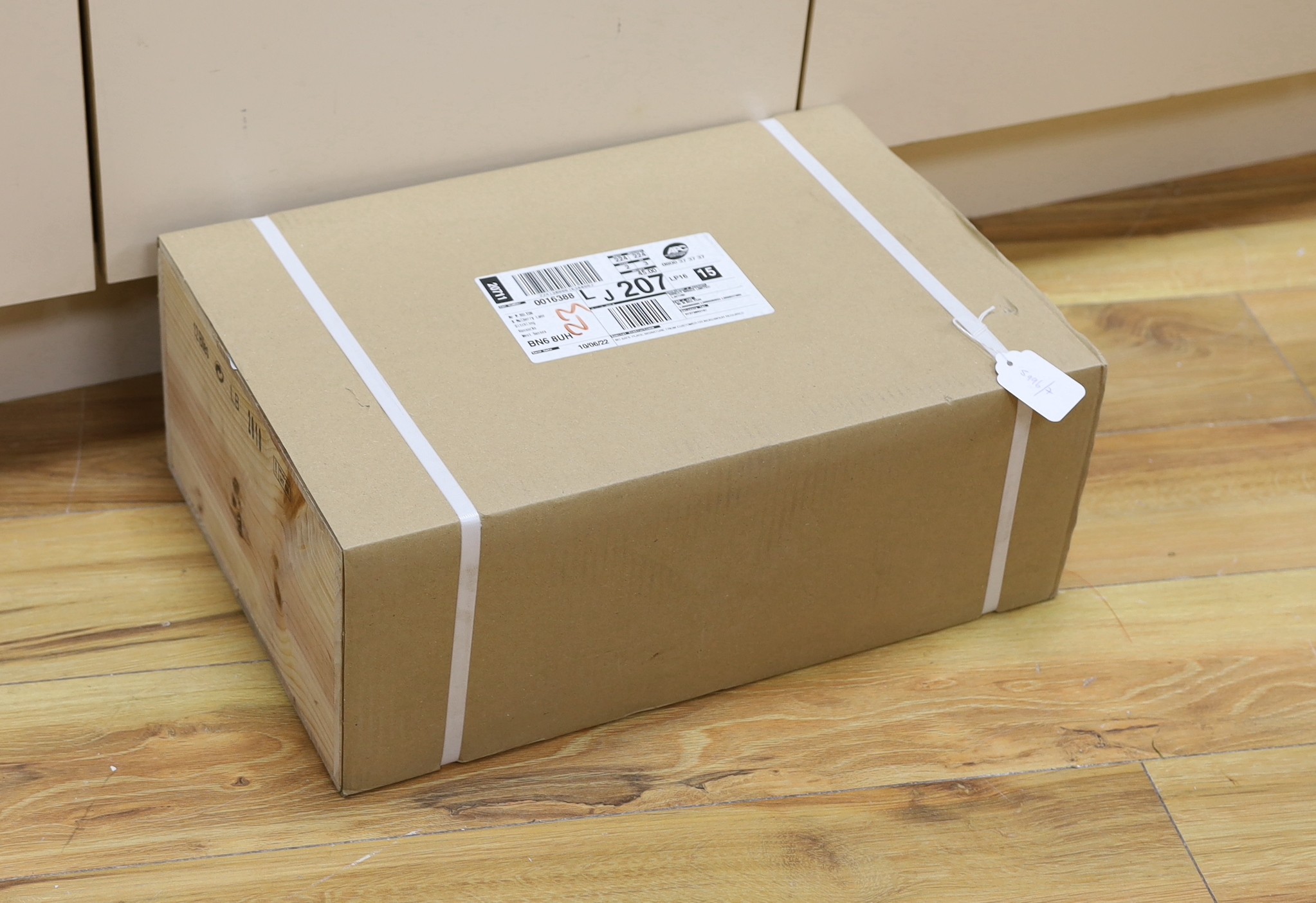 A case of Chateau Lalarde Borie, 2010, in original box and packaging